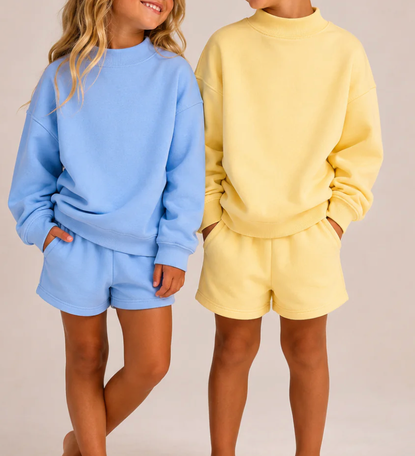 ADD-ON Youth Mockneck Set Shorts
